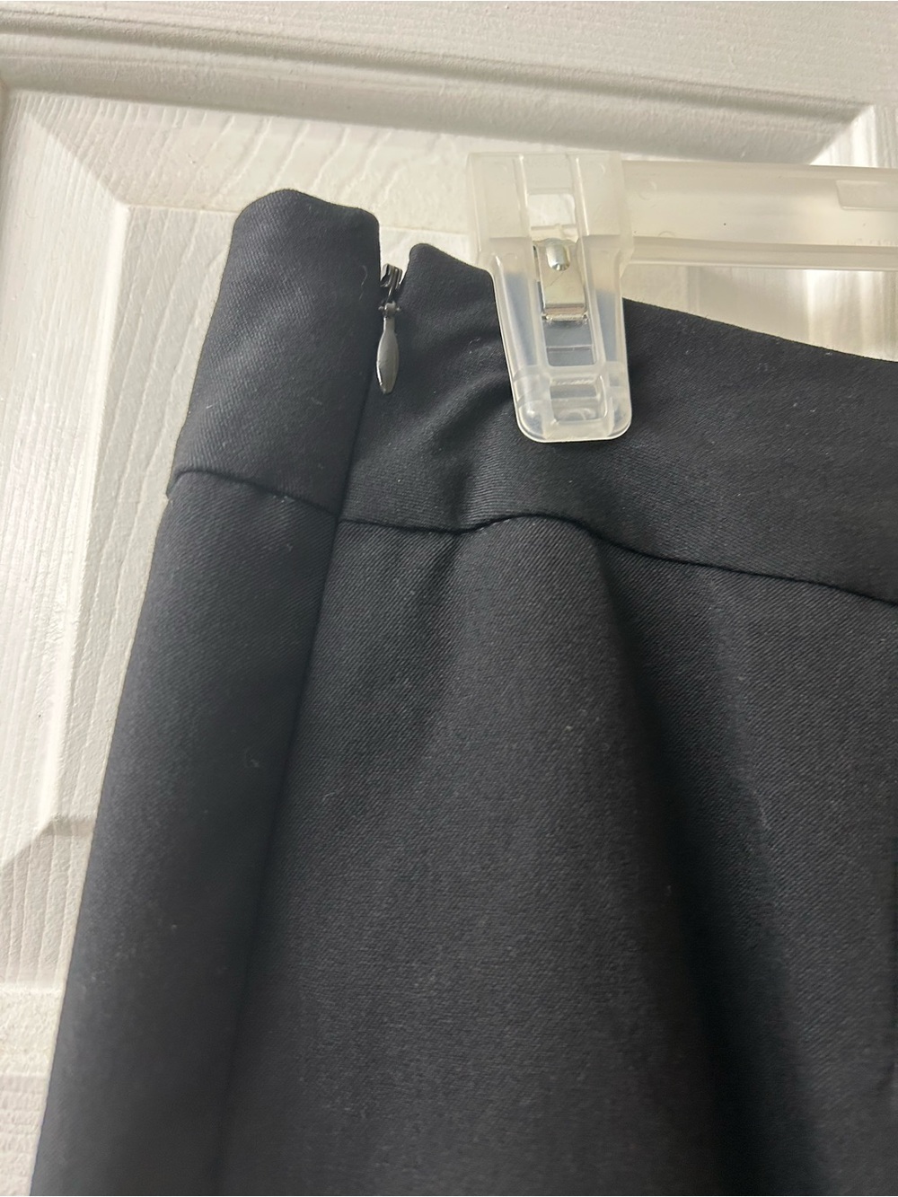 WHBM Black Ruffled Wrap Like Skirt - Women - Picture 5 of 7